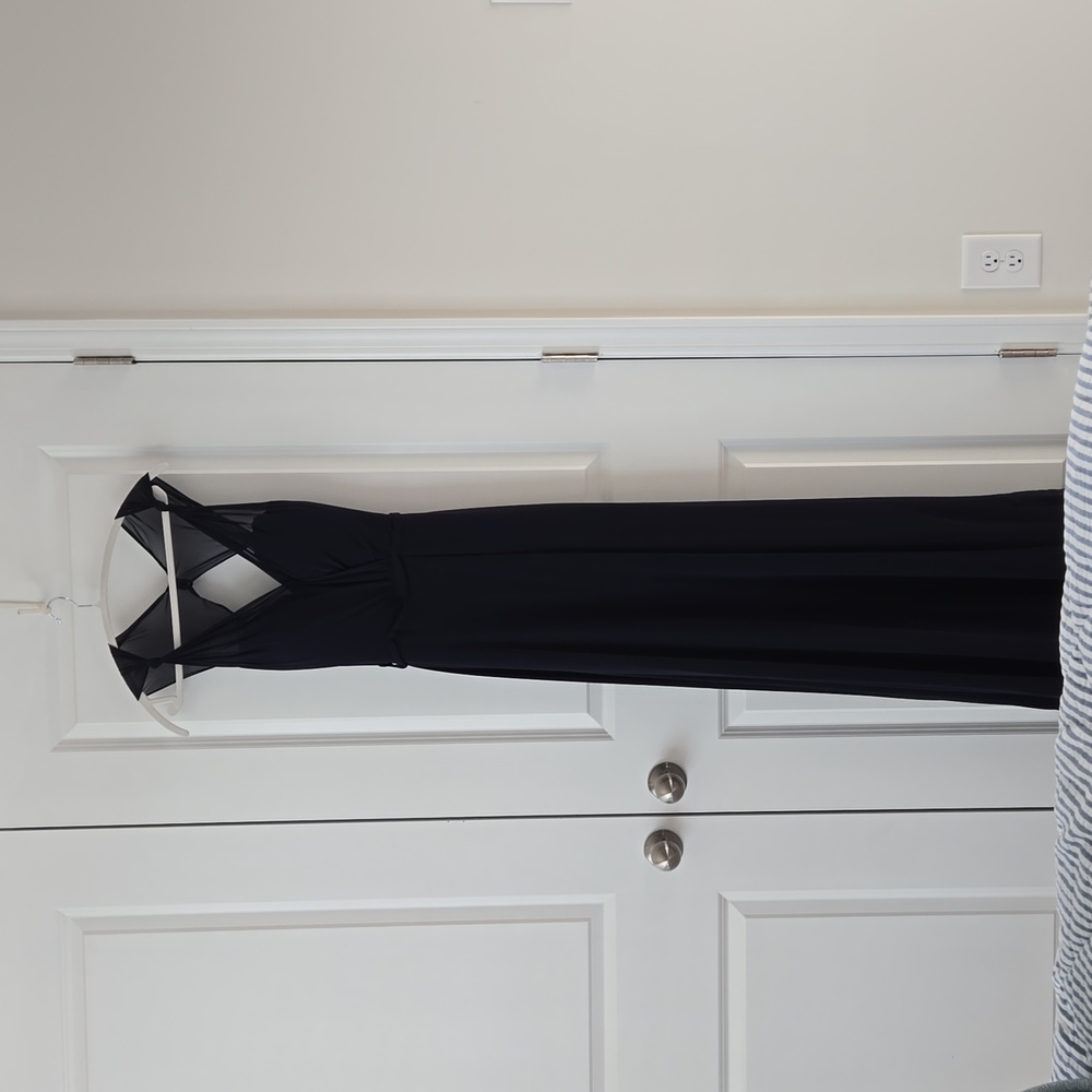 Navy Formal Dress - Size 8